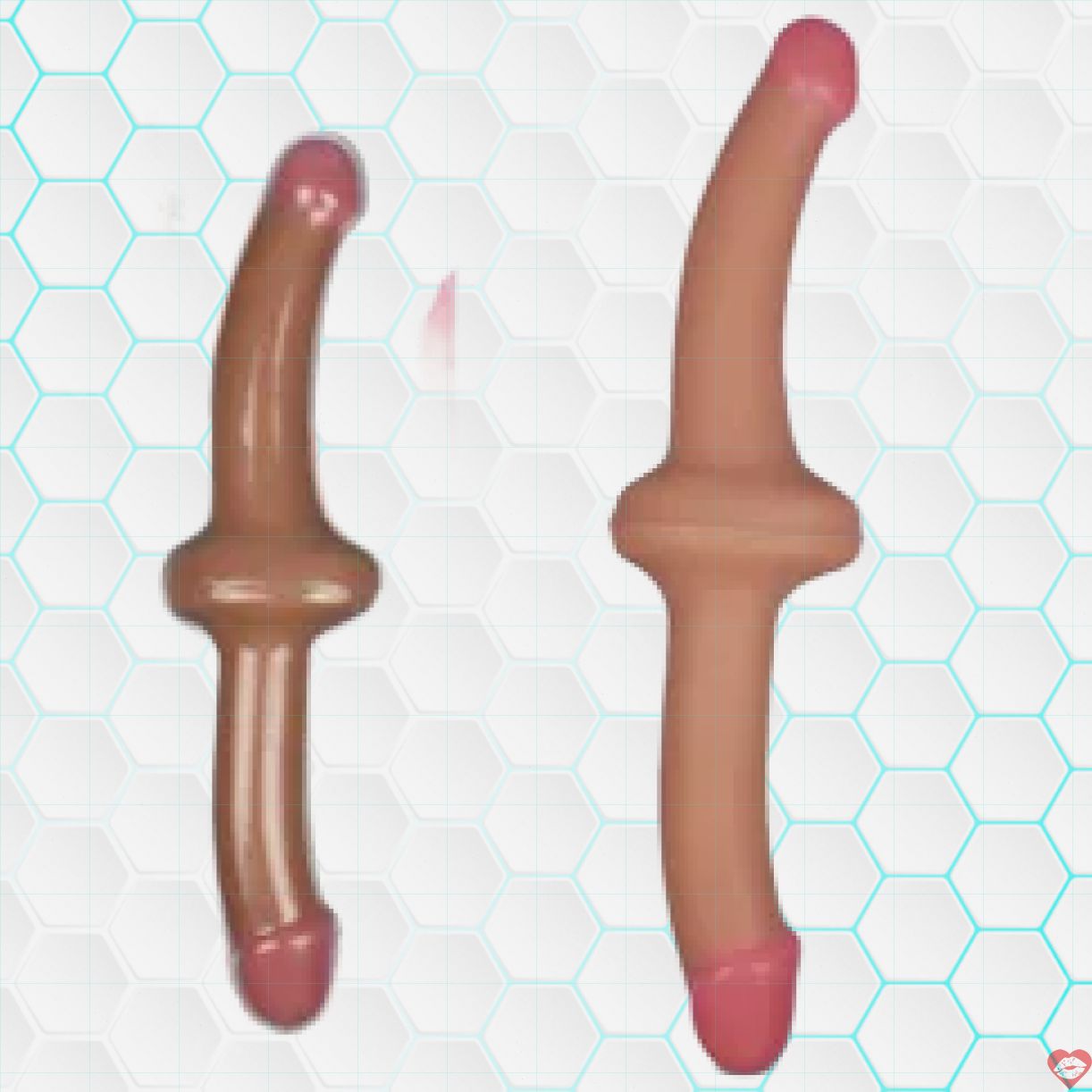 Dương vật giả Lovetoy 30cm siêu thật hai đầu cầm tay tiện lợi 