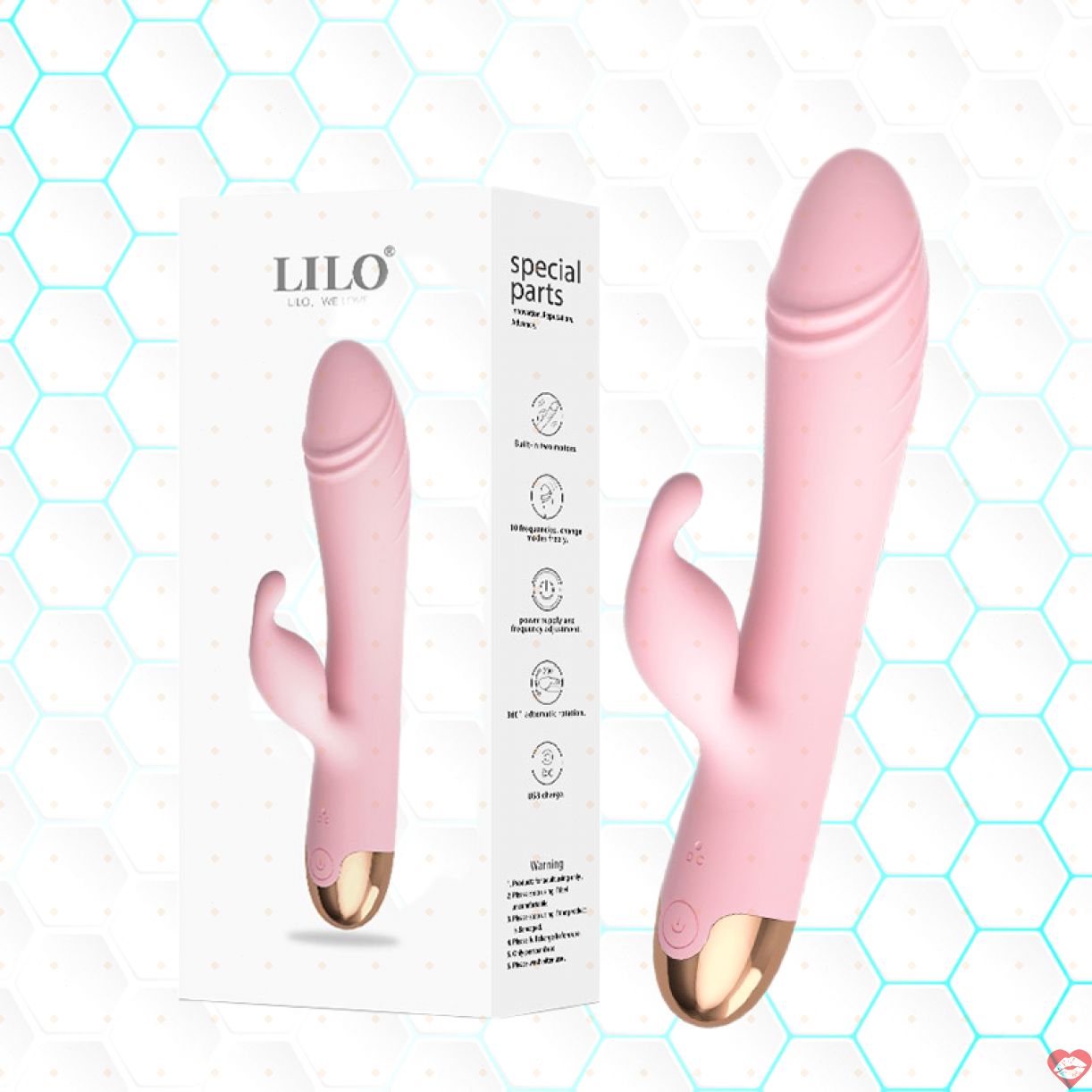 Dương vật giả LILO cao cấp kích thích điểm G siêu sướng 