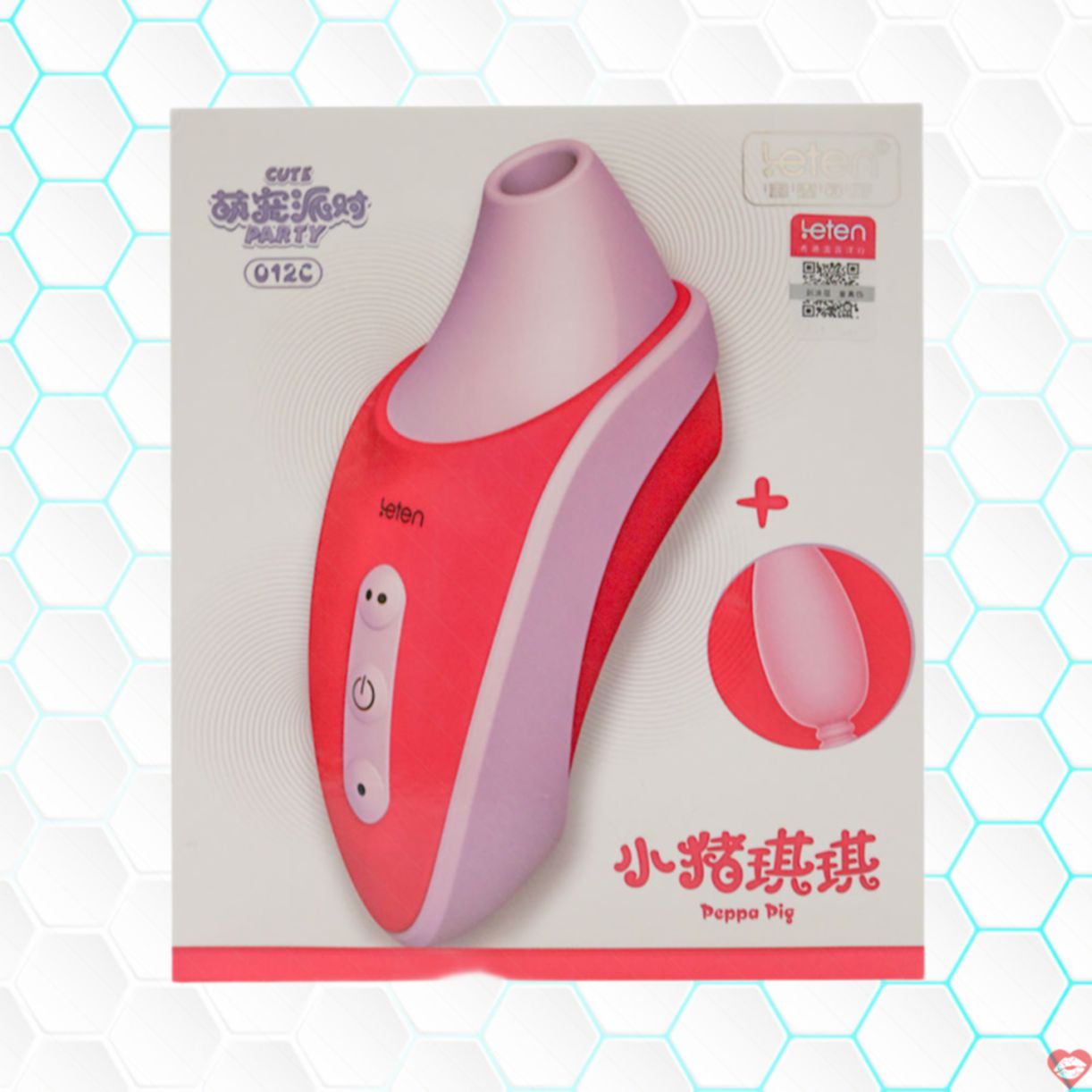 Máy massage Leten Peppa Pig 012C thư giãn tăng cảm giác cực đỉnh 