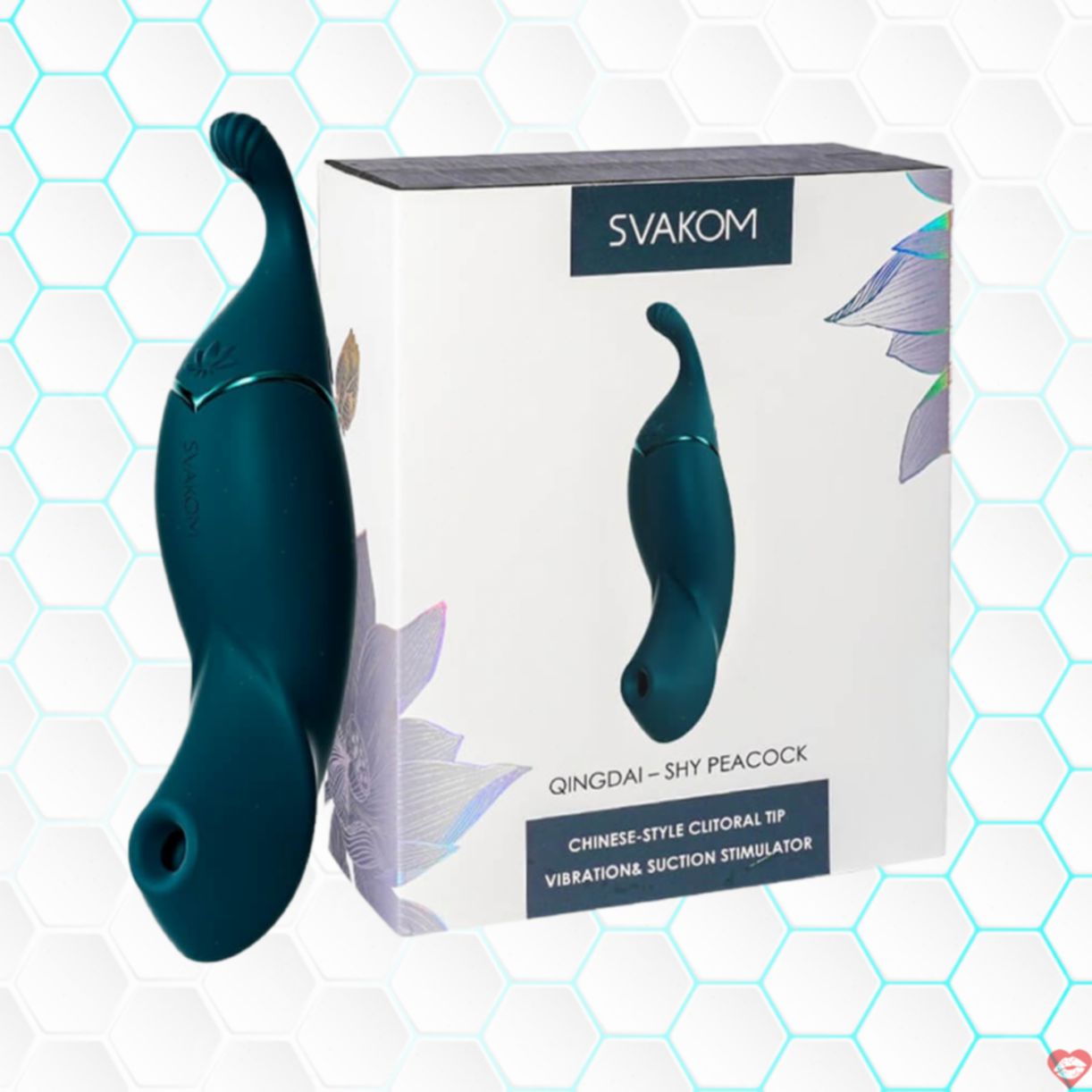 Máy massage Svakom Qingdai Shy Peacock Hàng chính hãng Giá tốt 
