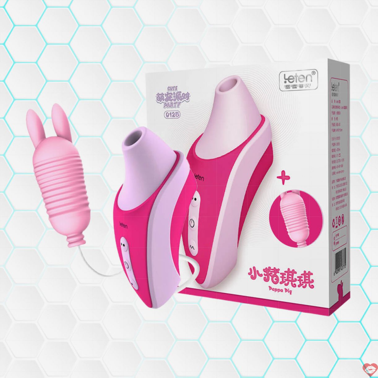 Máy massage Leten Peppa Pig 012B giảm stress tăng khoái cảm 