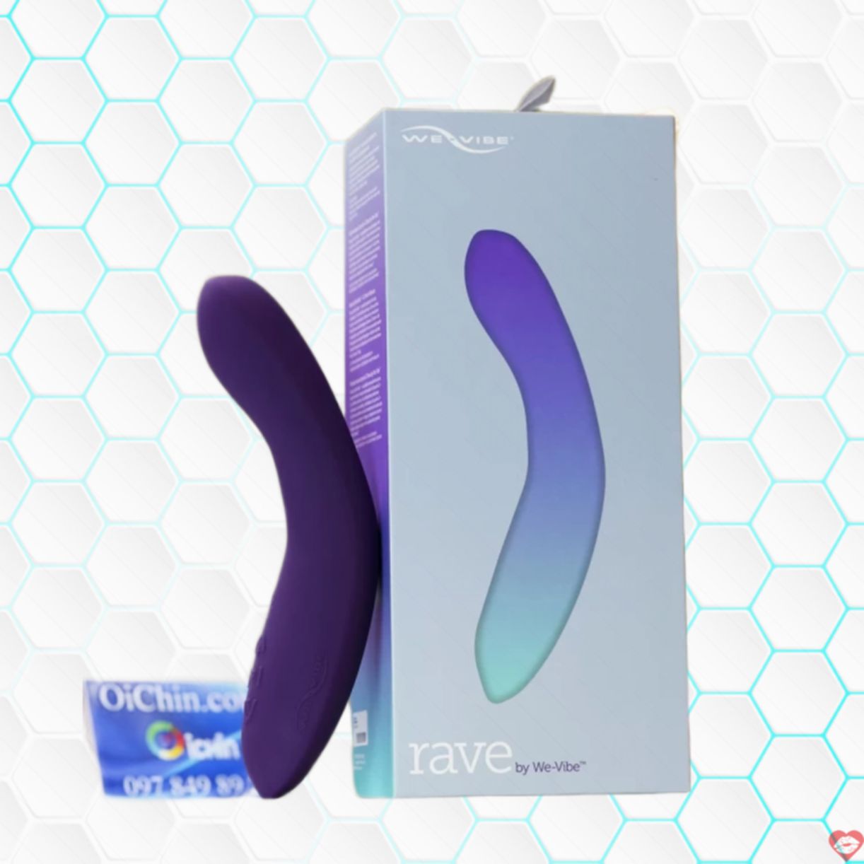Máy rung Rave We-Vibe điểm G độc đáo mềm mại tăng khoái cảm 