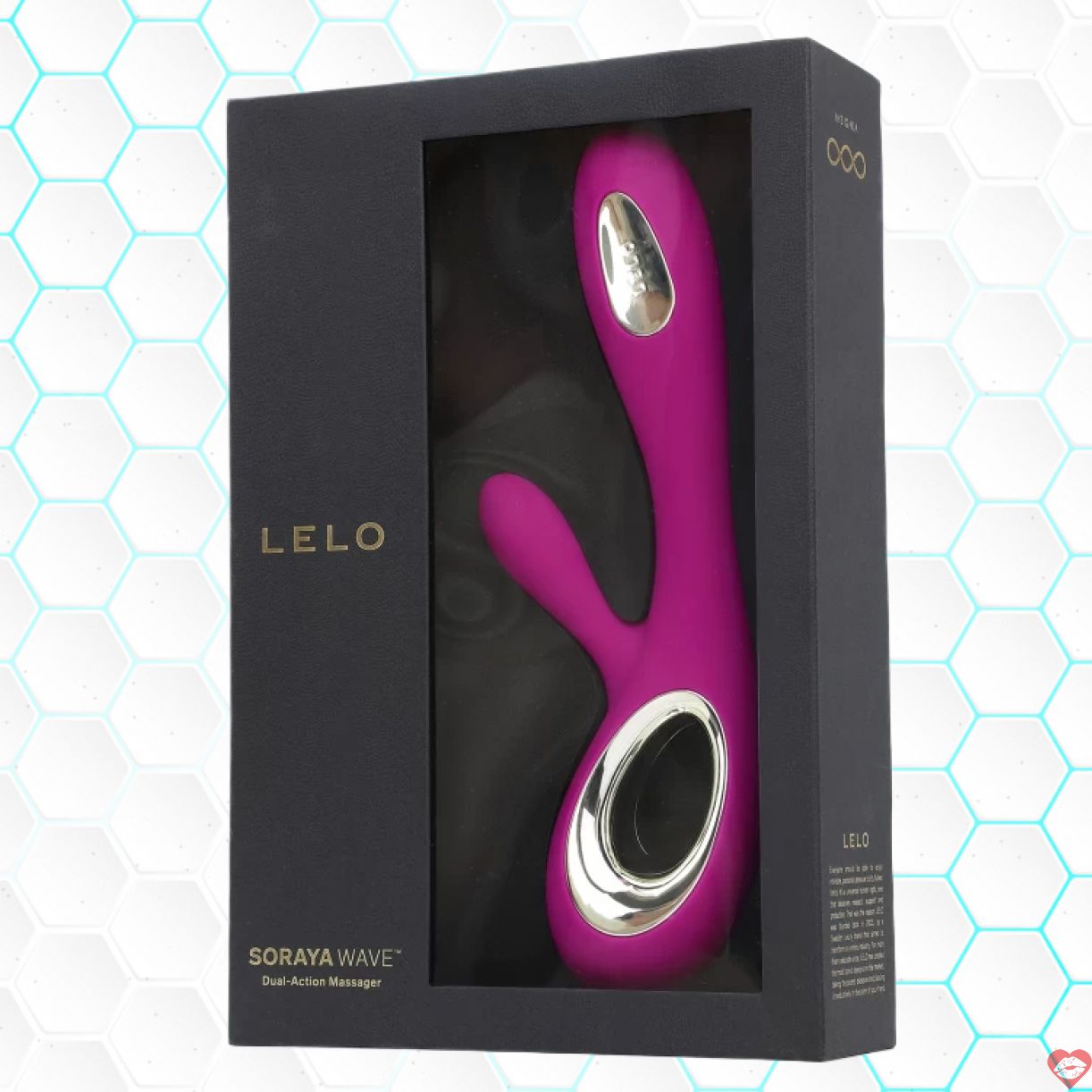 Máy rung Lelo Soraya Wave 8 chế độ mạnh mẽ từ Thuỷ Điển 