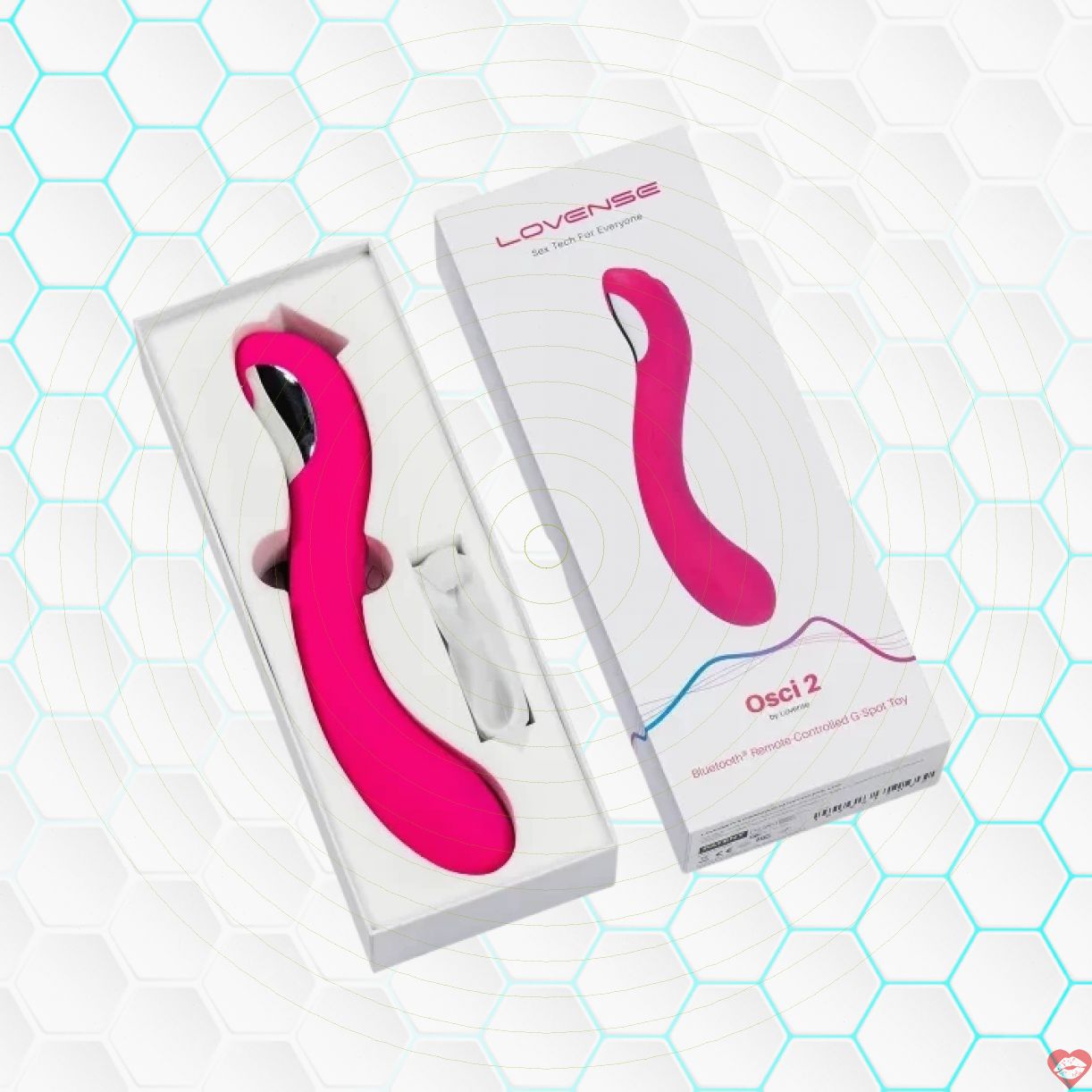 Lovense Osci 2 rung mạnh chống nước, điều khiển qua điện thoại 
