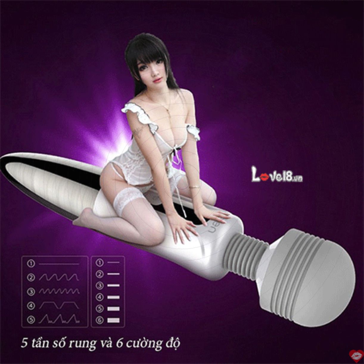 Chày Rung Leten Lightning Cao Cấp Sạc Pin Bền Bỉ Hút Hồn 