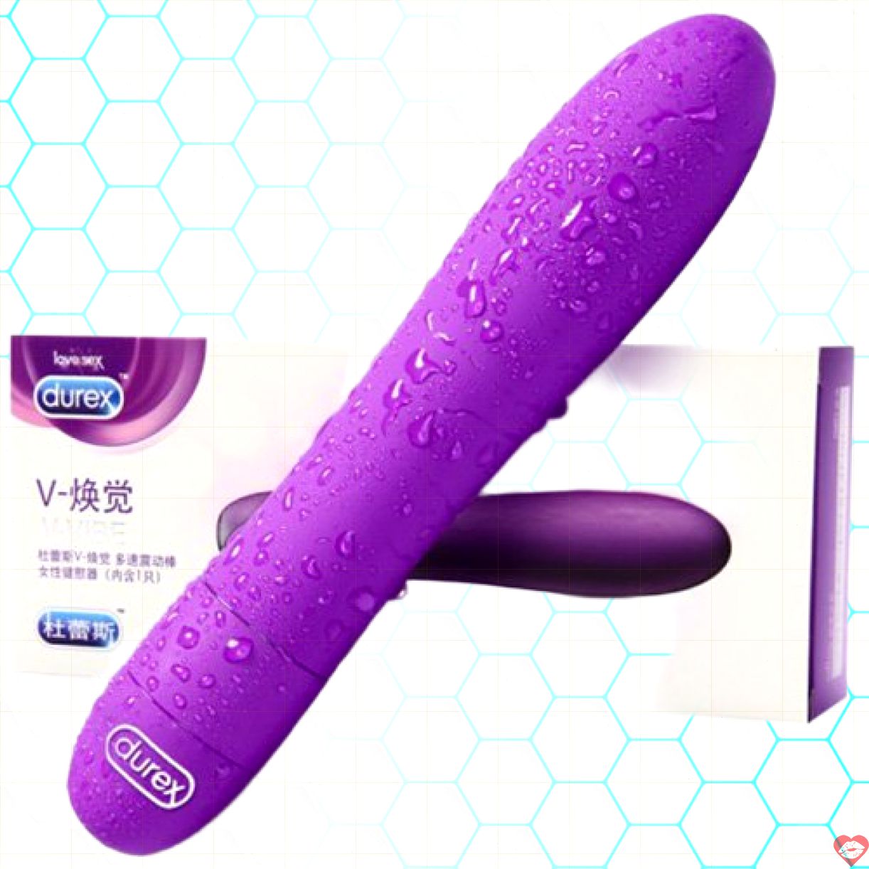 Máy rung massage đa tần số Durex V-Vibe kích thích điểm G 