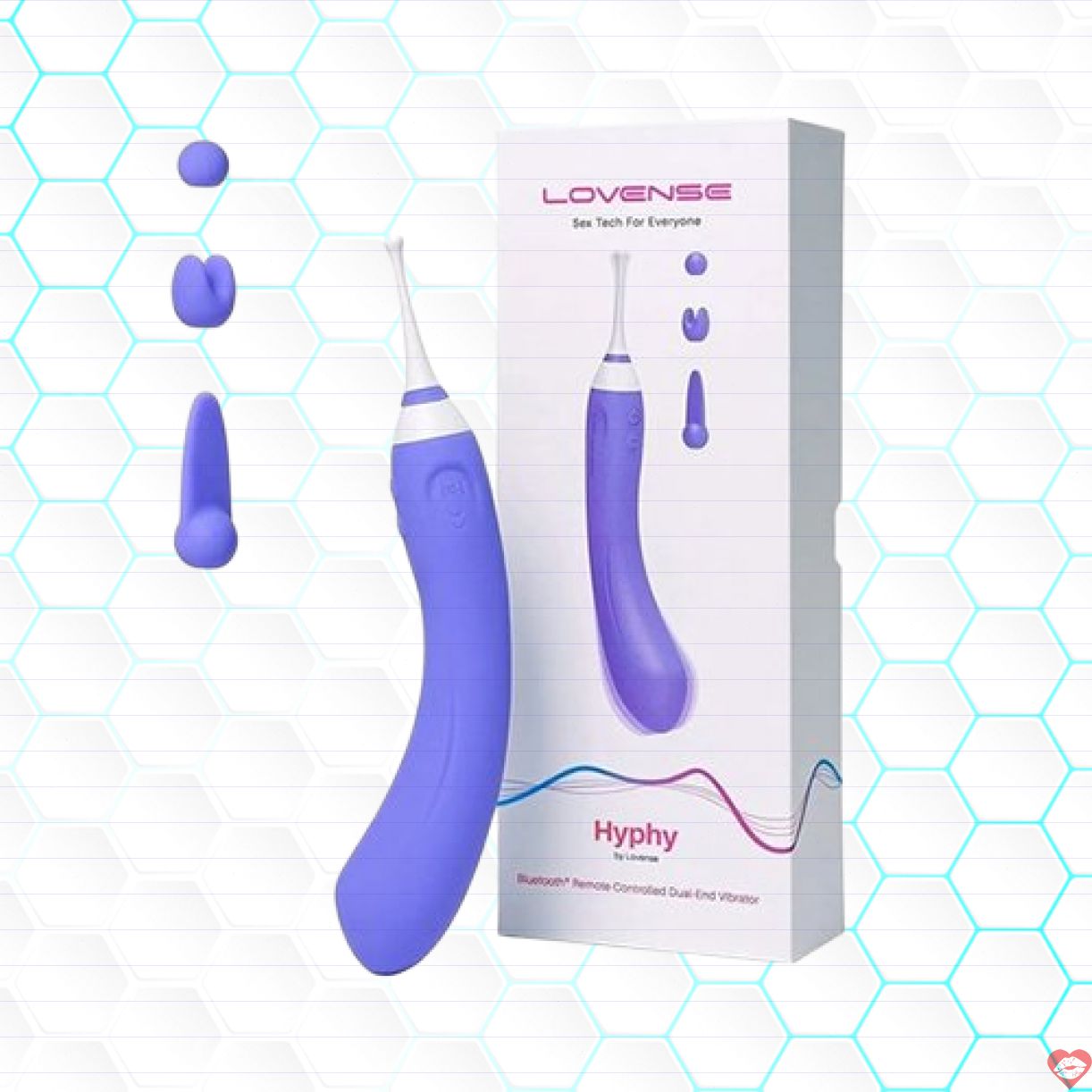 Máy massage Lovense Hyphy 2 đầu đa điểm App tiện lợi mua ngay 