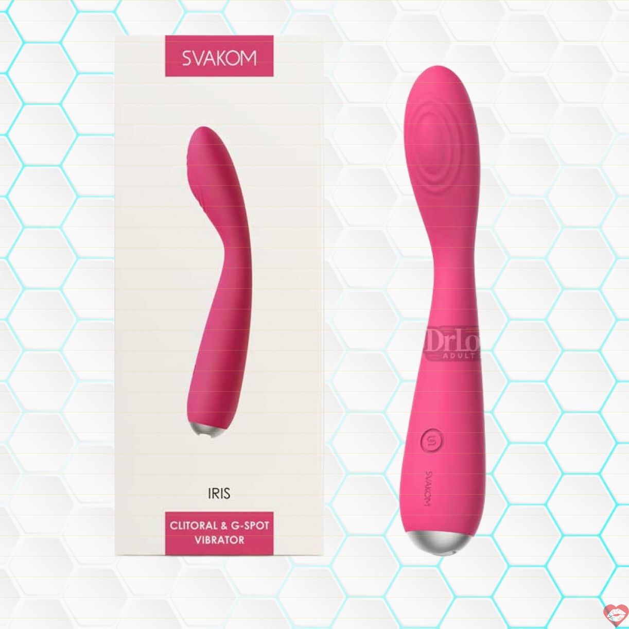 Máy Rung Massage Svakom Iris 25 Chế Độ Thư Giãn Siêu Phê 