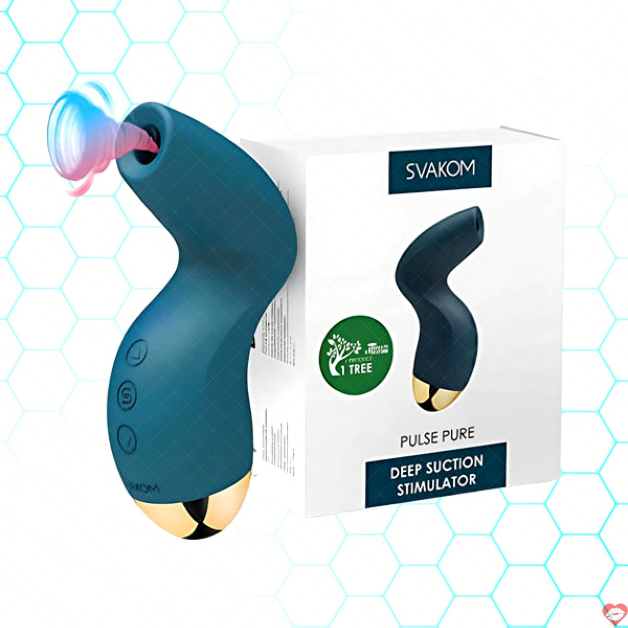 Máy Massage Âm Đạo Svakom Pulse Pure Sóng Âm Công Nghệ Mạnh 