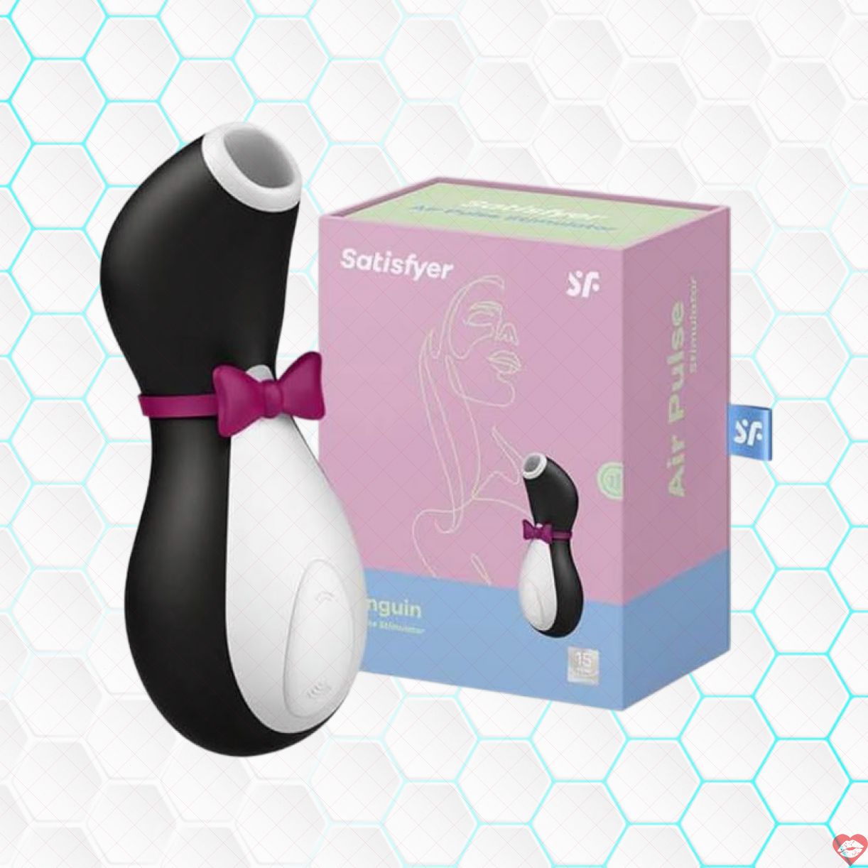 Máy Rung Hút Satisfyer Penguin Chống Nước, Kích Thích Mạnh Mẽ 