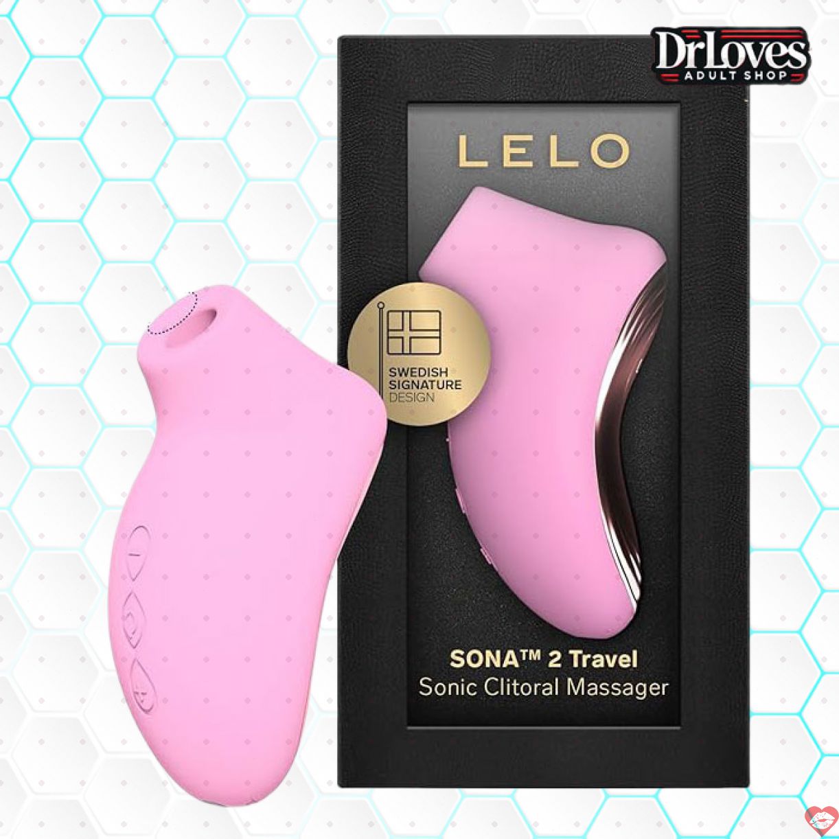 Máy Rung Âm Vật LELO Sona 2 Travel Kích Thích Cực Khoái 
