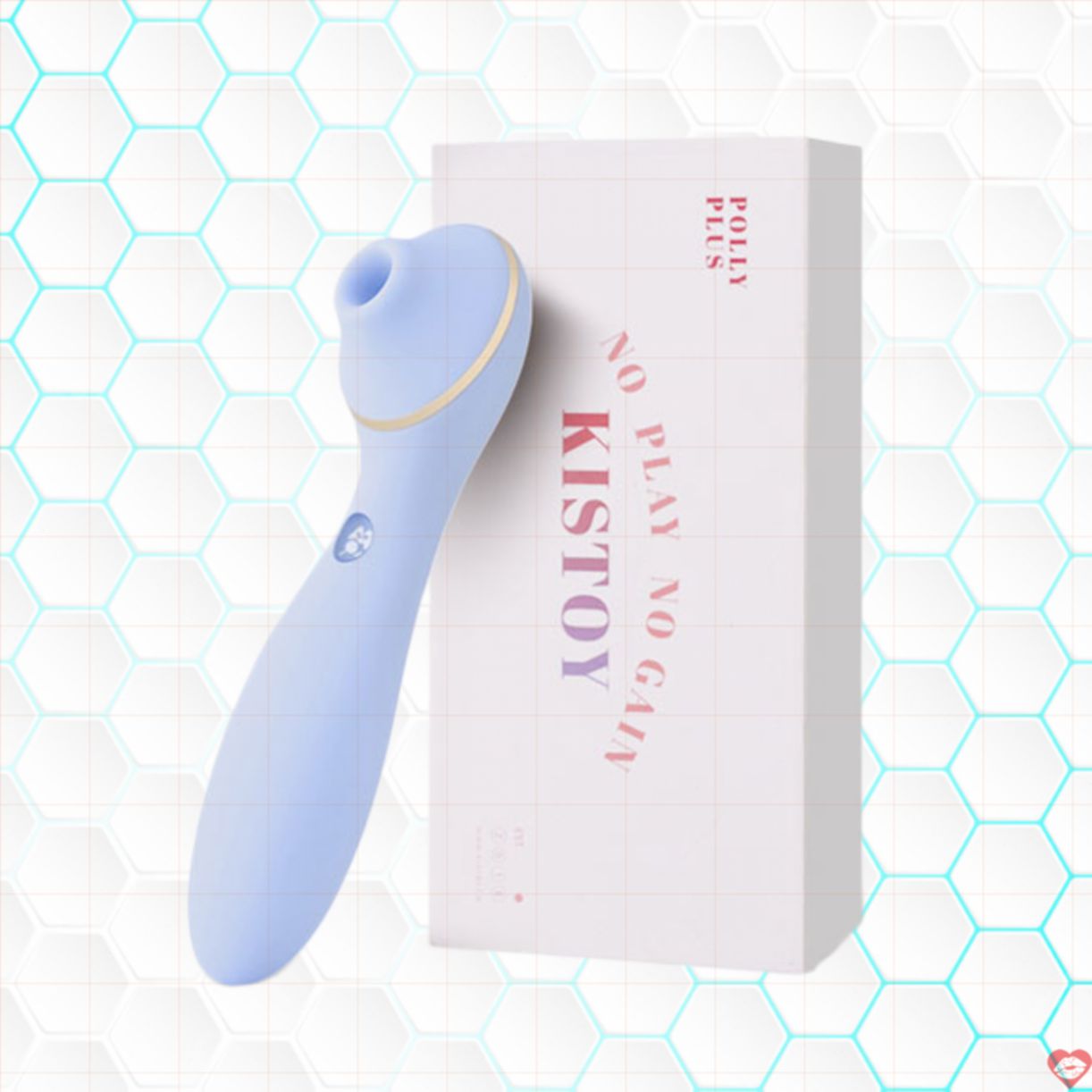 Máy Massage Polly Plus Rung Hút 2in1 Kích Thích Tình Cảm 