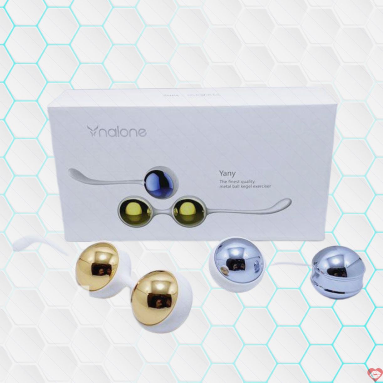 Nalone Yany bóng tập se khít âm đạo hợp kim cao cấp giảm nhão 