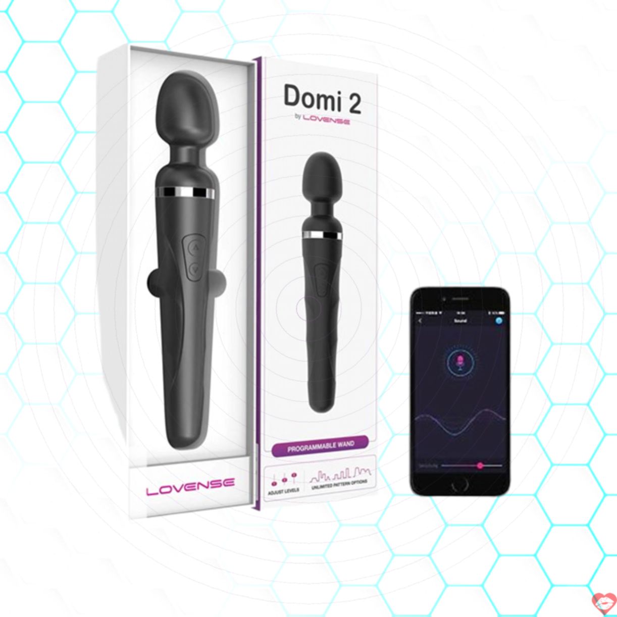 Lovense Domi 2 chày rung cao cấp điều khiển smartphone tiện lợi 