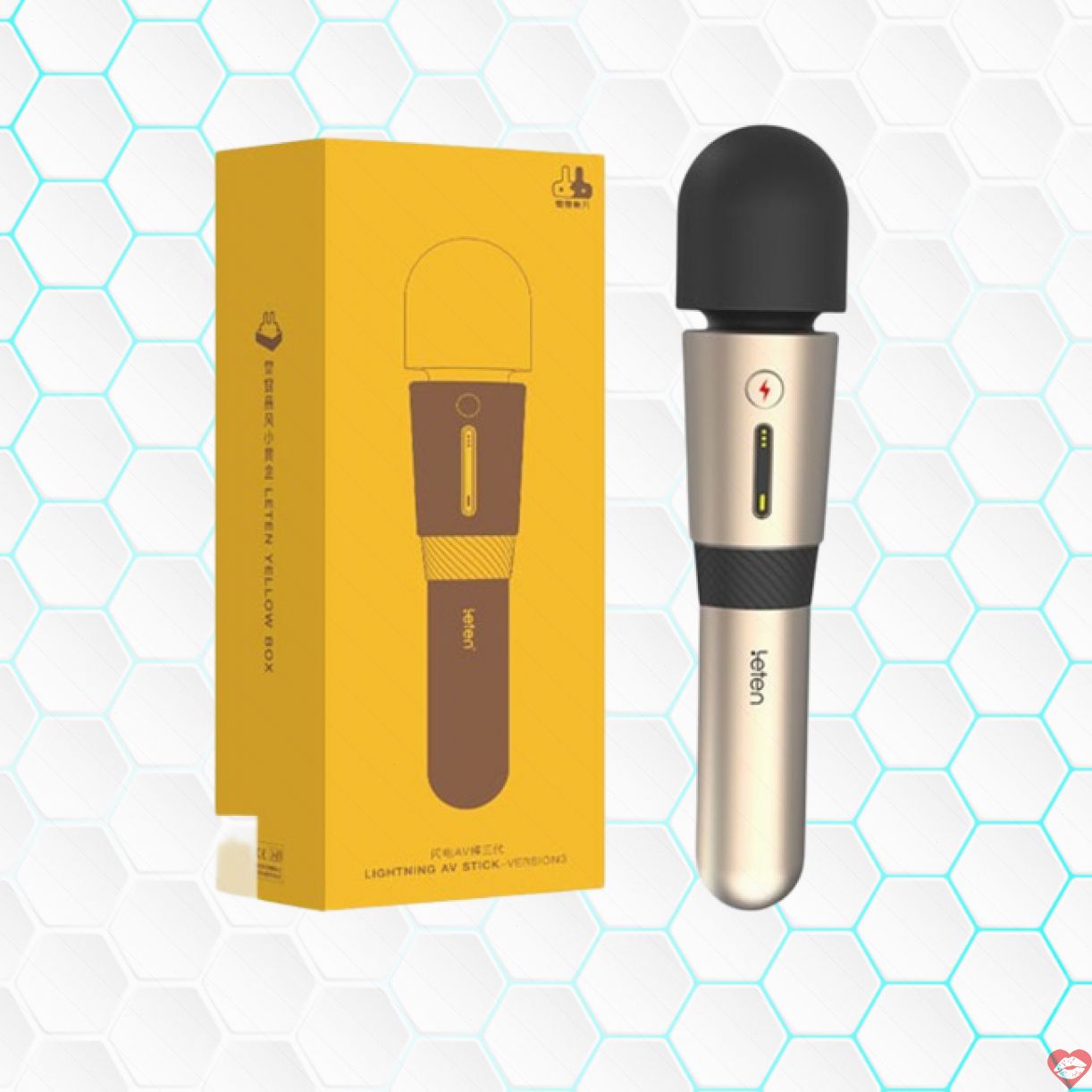 Chày rung sưởi ấm Leten Lightning 3 siêu mạnh kích thích cực đỉnh 