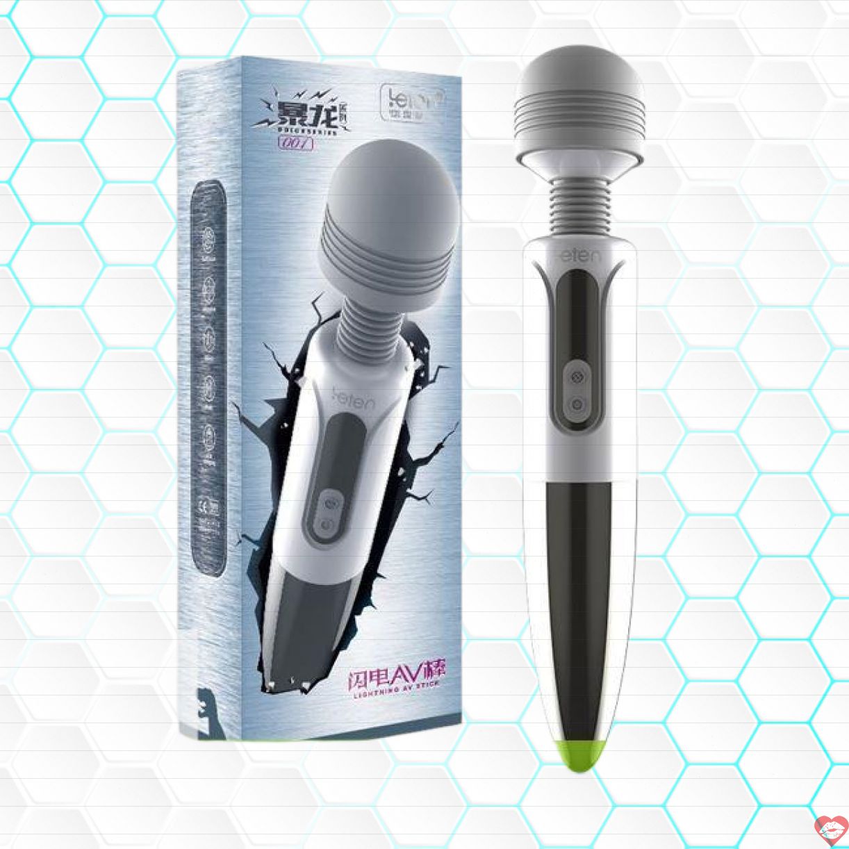 Chày rung Leten Lightning sạc pin cao cấp kích thích mạnh 