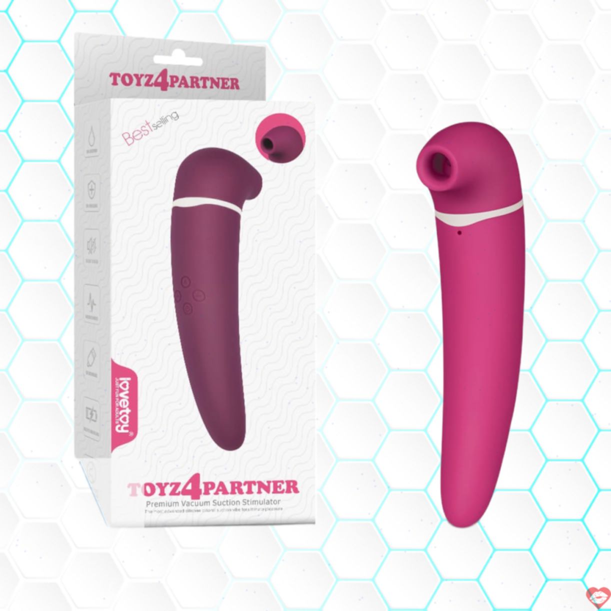Máy rung 2 đầu Lovetoy Toyz4 Partner siêu kích thích, tăng khoái cảm 
