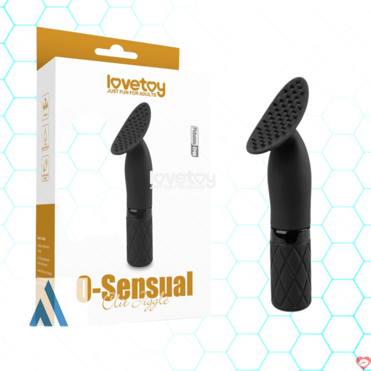 Lovetoy O-Sensual Clit Jiggle máy massage âm vật mini nhỏ gọn dễ dùng 