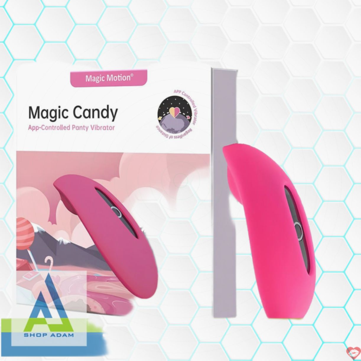 Máy rung mini Magic Motion Candy điều khiển App kích thích cực phê 