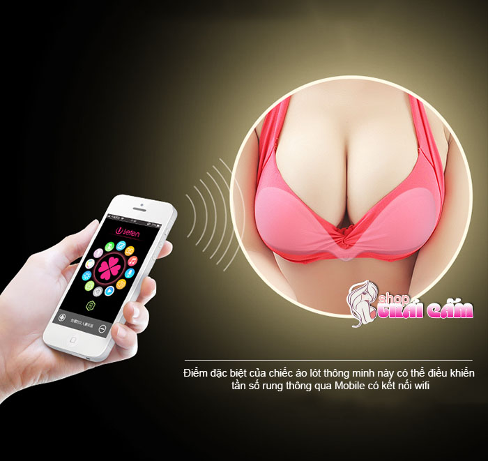 Mua Áo Lót Massa Ngực Thông Minh - Điều Khiển Qua Điện Thoại Breast I-Smart hàng mới về