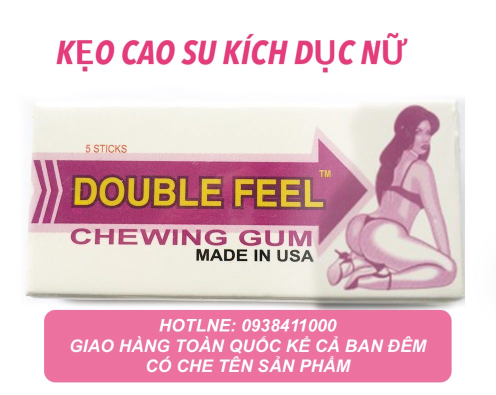  Shop bán Singum Double Feel Chewing Gum kẹo cao su kích dục nữ chính hãng Mỹ tốt nhất
